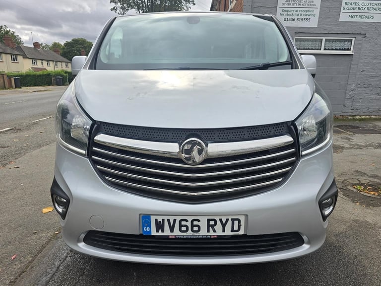 Vauxhall Vivaro 1.6 CDTi 2900 Sportive BiTurbo 6 Seat LWB Crew Van 2016/66