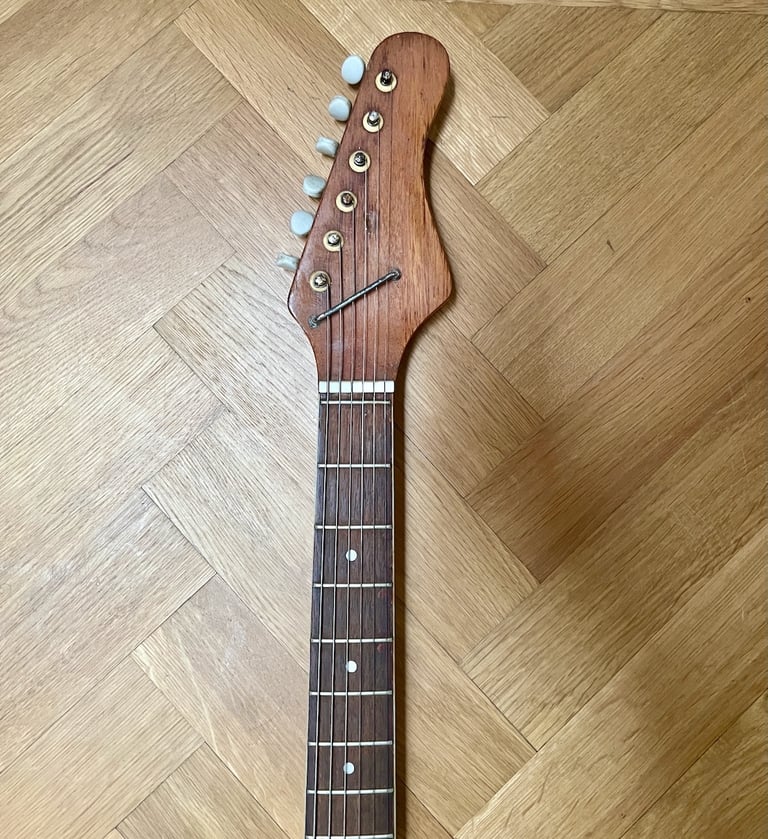 Teisco / Hy-Lo Guitar, 1960's, Japanese Two Pickups, Redburst