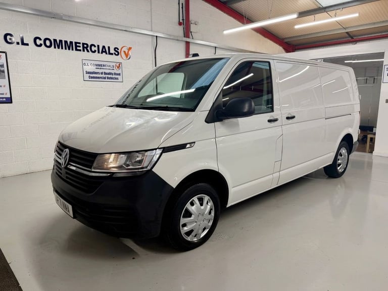 2021 71 VOLKSWAGEN TRANSPORTER 2.0 TDI T30 BUSINESS FWD LWB L2 EURO 6 * AIR CON 