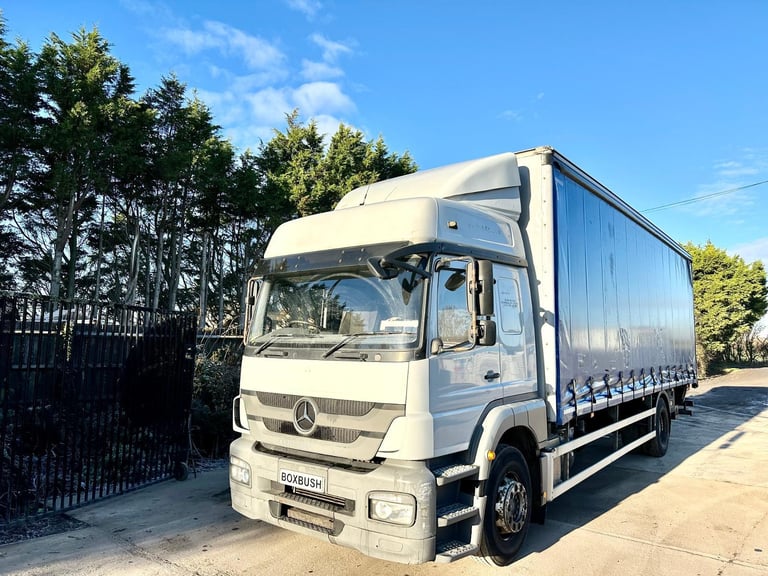 2013 (63) MERCEDES AXOR 1824 SLEEPER CURTAINSIDER MANUAL BOX SPRINGS TAIL-LIFT 