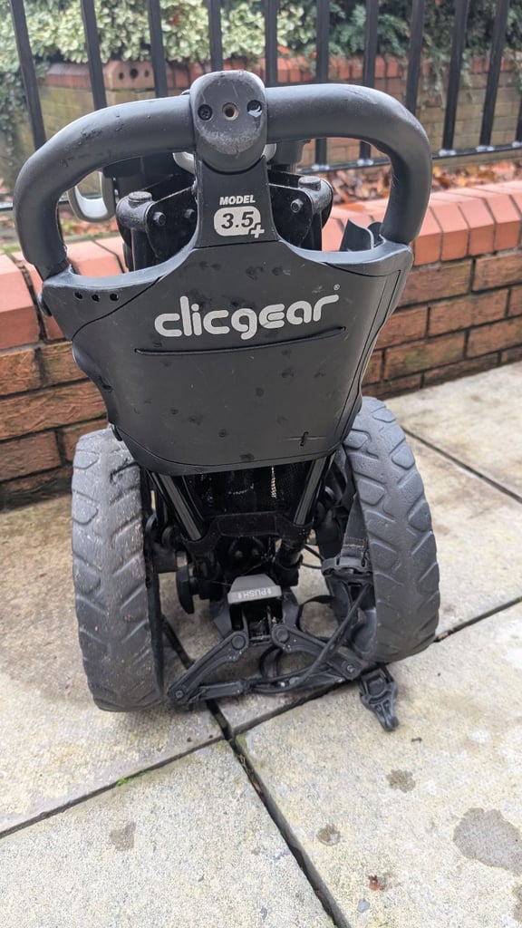 Clicgear model 3.5+ foldable golf caddy/trolly 