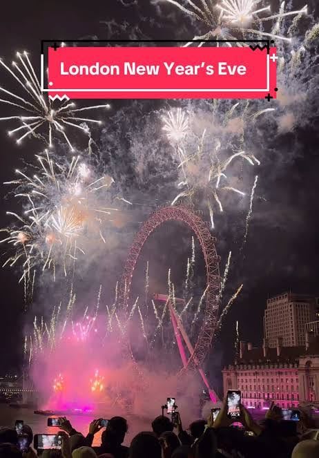 New Year Fireworks Ticket 2025