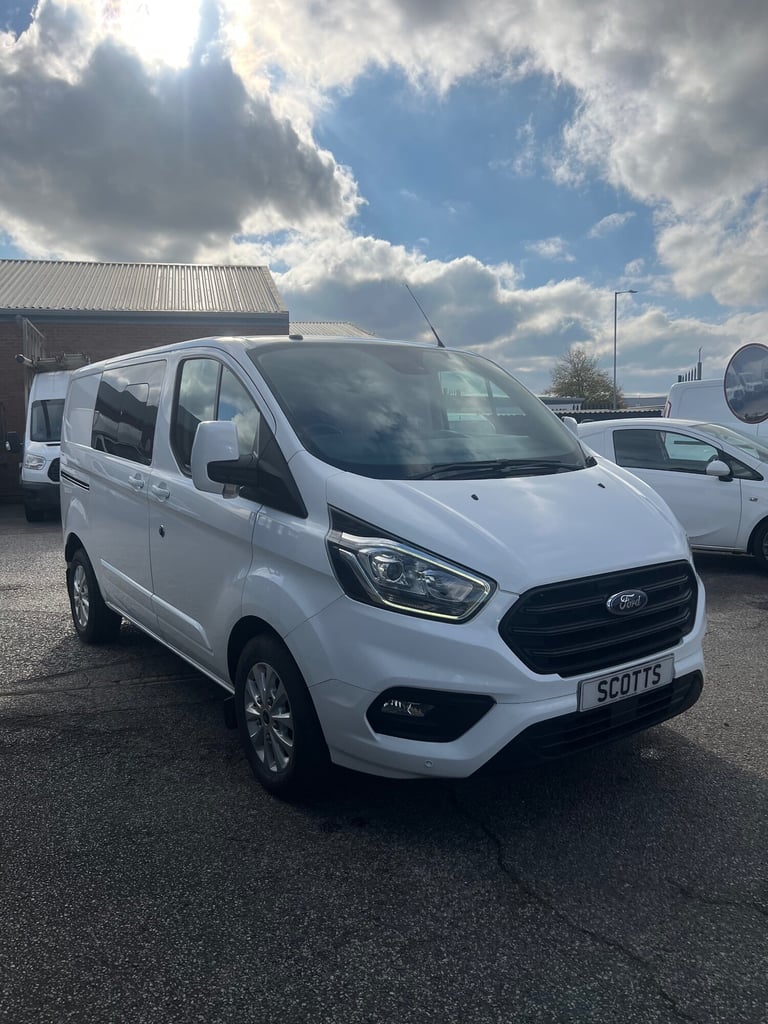 2019 Ford Transit Custom 2.0 EcoBlue 130ps D/Cab SWB Limited Van Crew Van Diesel Manual