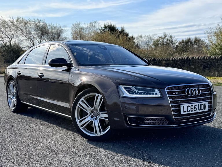 2015 Audi A8 LWB 6.3 W12. Ultimate Luxury Supersaloon. 47k. FSH. 500BHP.