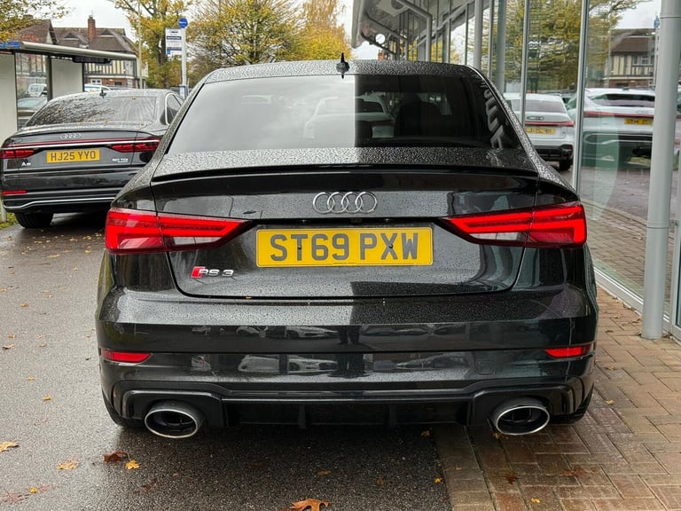 2019 Audi RS3 2.5 TFSI GPF Saloon 4dr Petrol S Tronic quattro Euro 6 (s/s) (400 ps) SALOON Petrol...