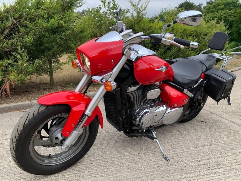 2015 15 SUZUKI VZ 800 L4 INTRUDER RED VZ800 VL800 XVS CLASSIC CUSTOM CRUISER 6k