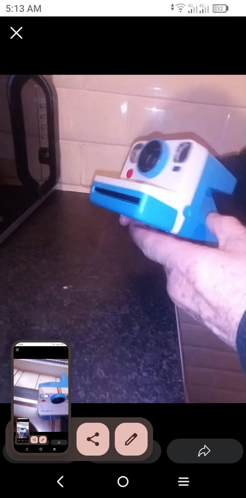 Polaroid now instant camera 