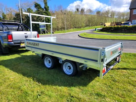 New nugent 10x5'7 builders dropside trailer 