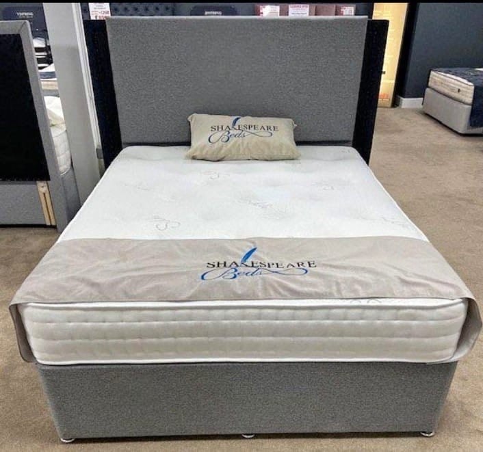 Double Bed With Quality Mattress And Free Home Delivery Inbox For Price