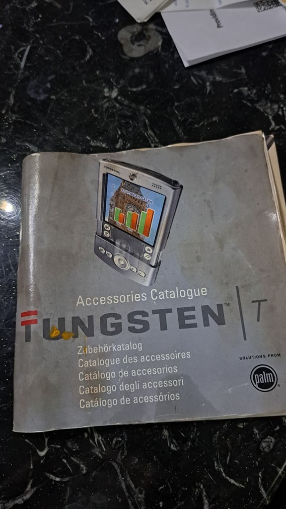 Tungsten phone 