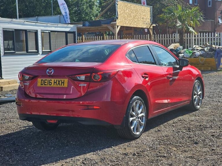 2016 Mazda Mazda3 2.0 SKYACTIV-G Sport Nav Fastback Euro 5 (s/s) 4dr SALOON Petrol Manual