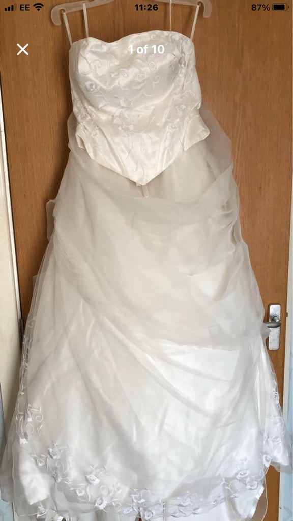 Wedding Bodice and skirt size 14