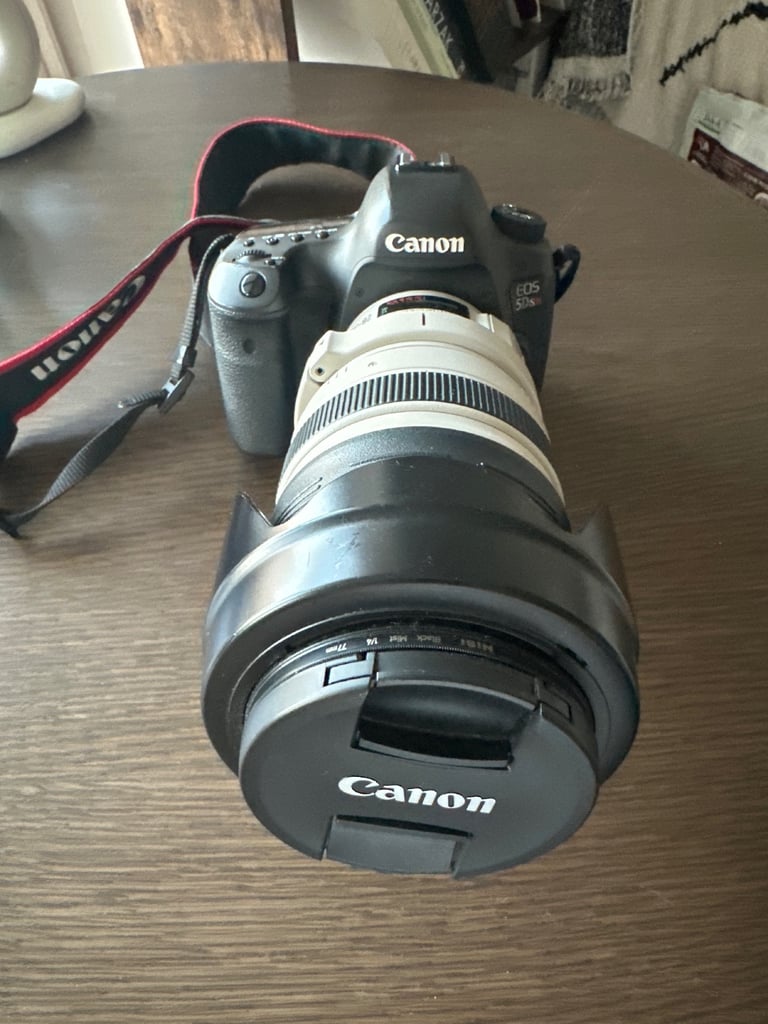 Canon cameras and lenses