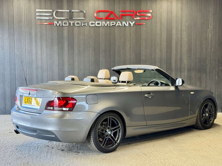 2012 BMW 1 Series 2.0 120i Sport+ Edition Auto 2dr Convertible Petrol Automatic