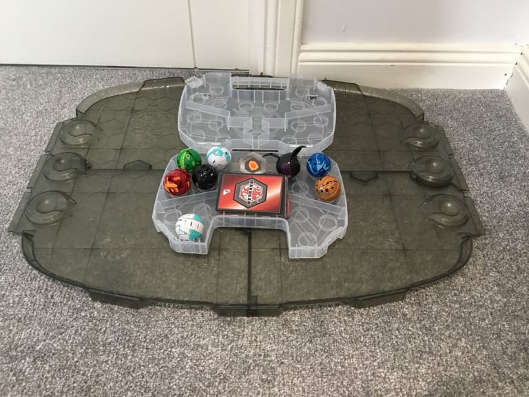 image for Bakugan characters and arena