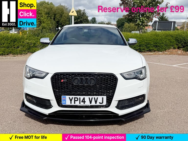 2014 Audi S5 3.0 TFSI V6 Black Edition Sportback S Tronic quattro Euro 5 (s/s) 5dr HATCHBACK Petr...