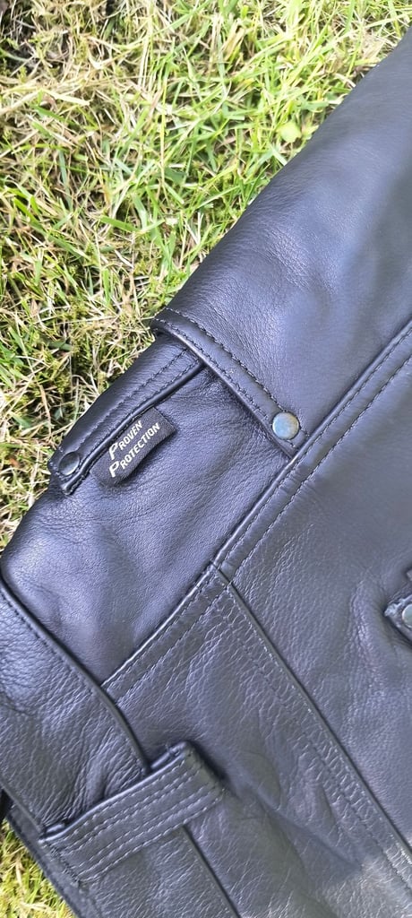 BKS leather jacket and trousers 