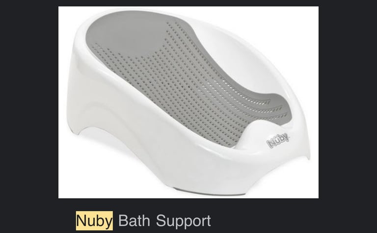 image for Nuby bath support 