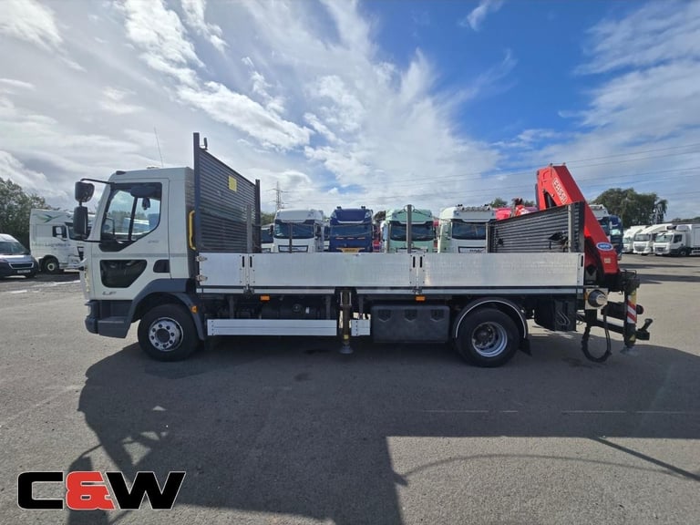 2019 (19) DAF FA LF 210 4x2 DROPSIDE WITH REAR MOUNTED CRANE – 249,000Kms
