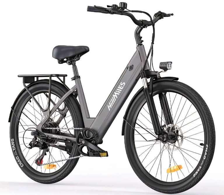 HillMiles 26" Electric Bike 7 Speed 36V 13Ah City E-Bike 80-100km Long Range UK