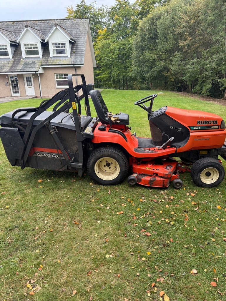 Kubota G21 High Dump mower