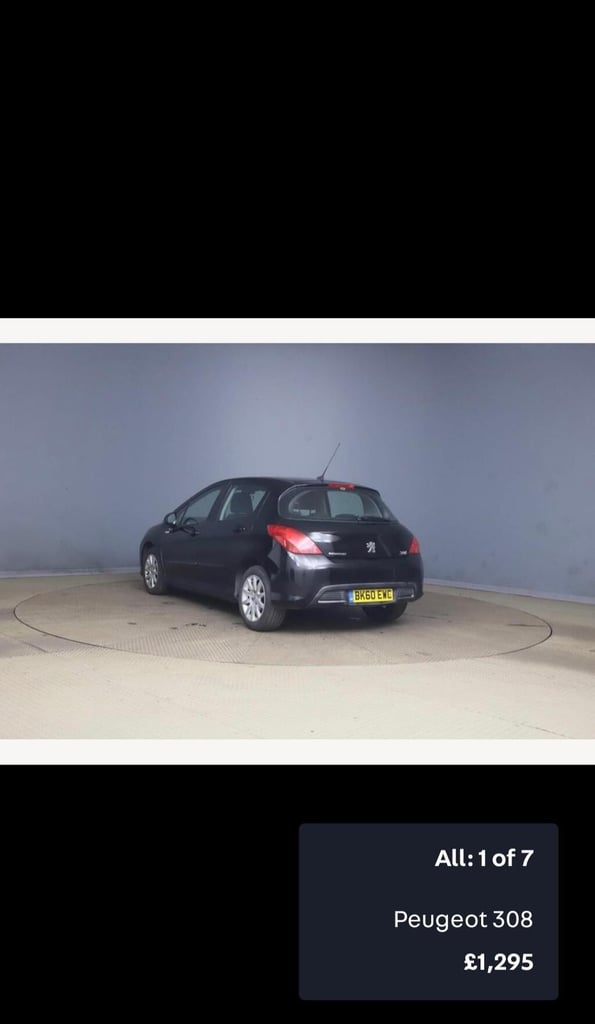 2010 Peugeot 308 1.4 VTi 98 Millesim 5dr HATCHBACK Petrol Manual