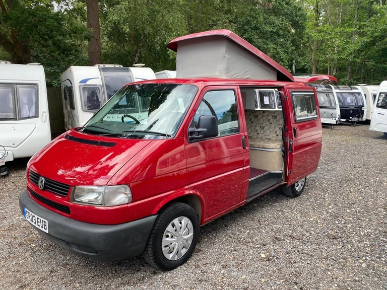 VOLKSWAGEN TRANSPORTER BILBOS CAMPERVAN - 80k MILES - ROCK&ROLL BED - VGC 