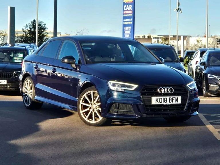 image for 2018 Audi A3 1.5 TFSI Black Edition 4dr S Tronic Automatic Saloon Petrol Automatic