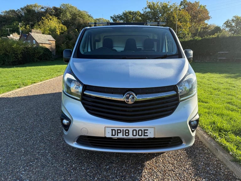 2018 Vauxhall Vivaro 2900 1.6CDTI 120PS Sportive H1 Van PANEL VAN DIESEL Manual