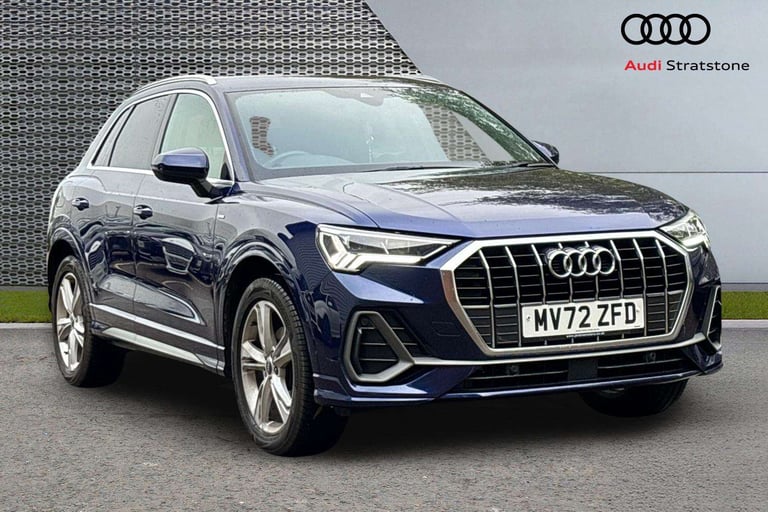 image for  Audi Q3 35 TFSI S Line 5dr [Comfort+Sound Pack] SUV Petrol Manual