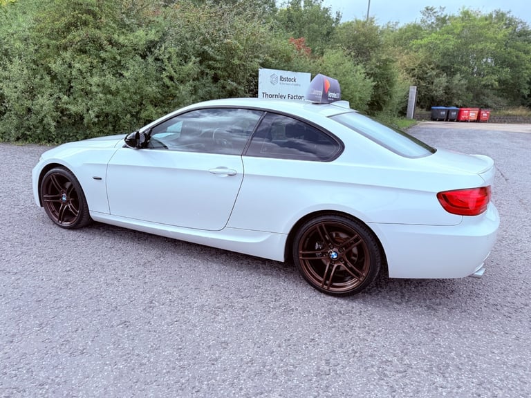 2012 12 BMW 320D 2.0 SPORT PLUS 6 SPEED MANUAL COUPE STUNNING PEARL WHITE 