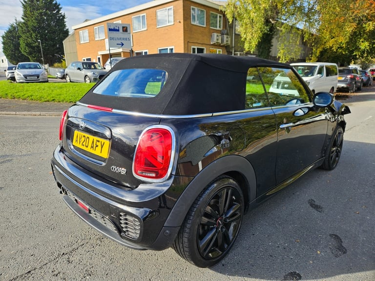 2020 MINI CONVERTIBLE 1.5 Cooper Sport II 2dr Damaged Salvage CAT N