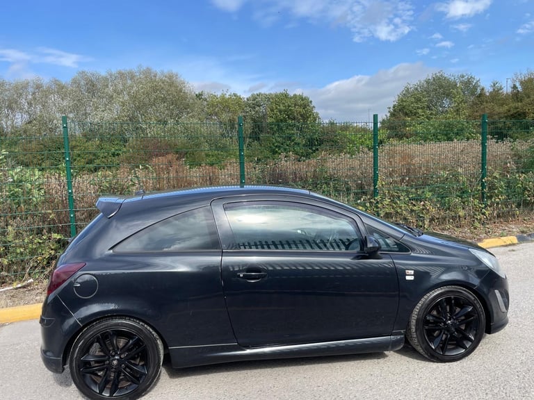 VAUXHALL CORSA 1.4 TURBO BLACK EDITION 62 REG SERVICE HISTORY 12 MONTHS MOT LOW INSURANCE