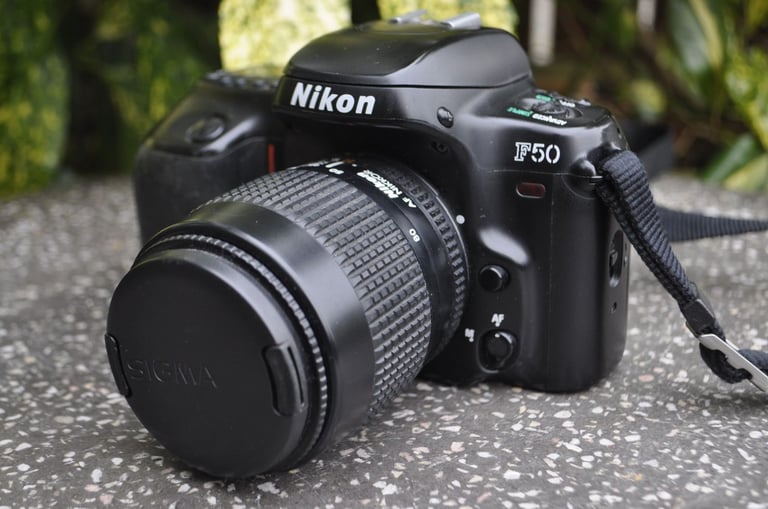 Nikon F50 slr film camera