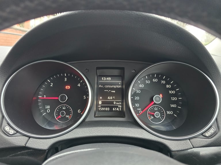 62 GOLF 1.6 TDI MATCH DIESEL 5 DOOR HATCHBACK RED