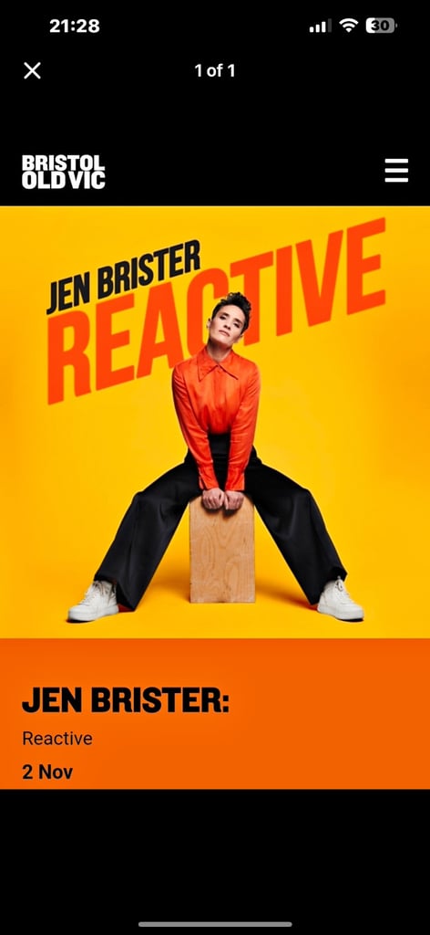 image for Jen brister Birmingham town hall 