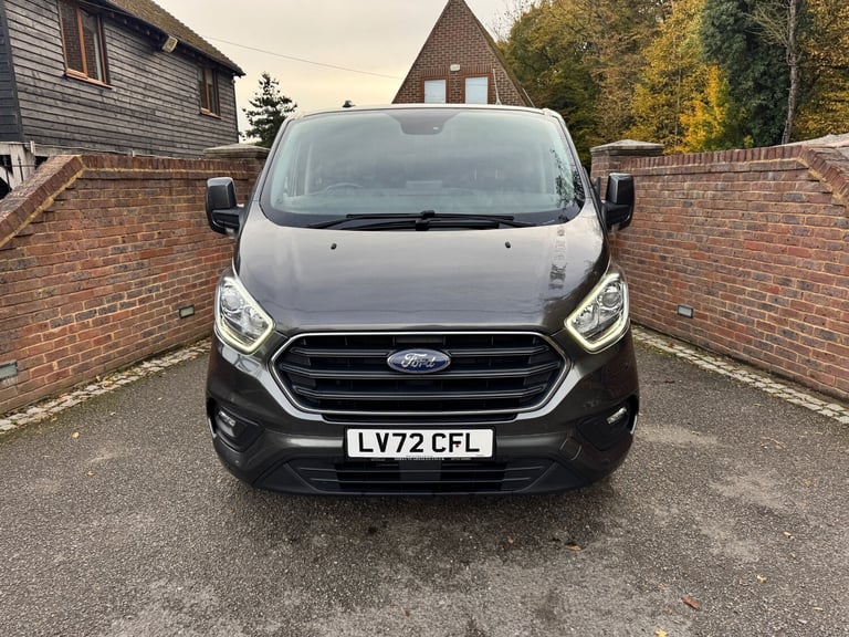 2022 FORD TRANSIT CUSTOM 320 CREW CAB 5 SEATS LIMITED + GREY + TAILGATE