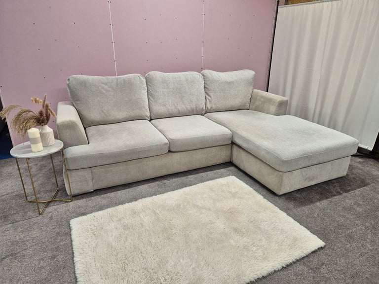 Delivery Available DFS Freya L Shape Corner Sofa 