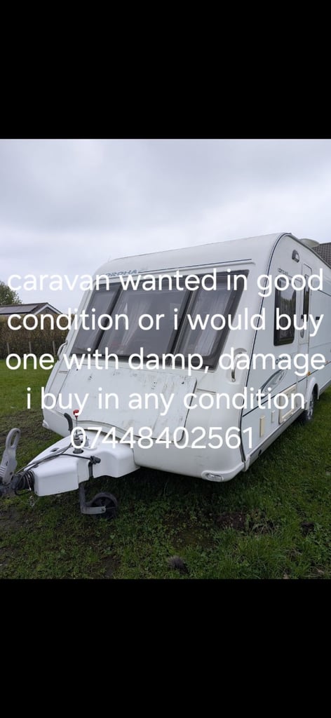 Caravan wanted in any condition 