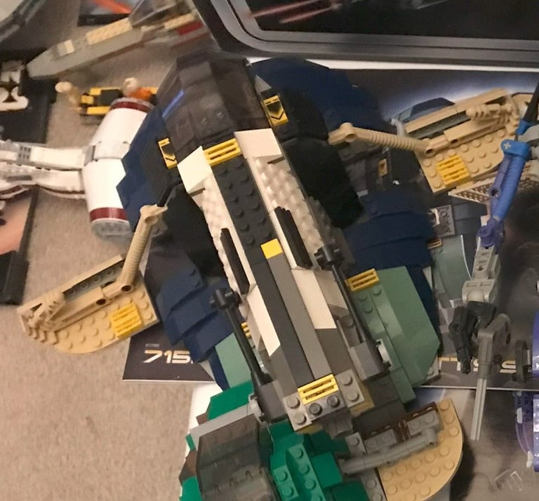 LEGO STAR WARS 7153 SLAVE 1 (2002) COMPLETE WITH INSTRUCTIONS & MINI ...