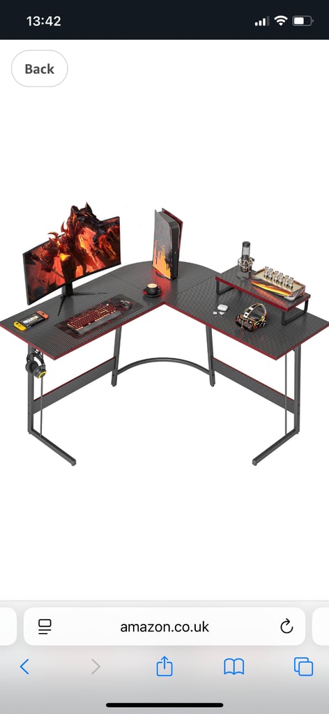 image for Corner computer desk 