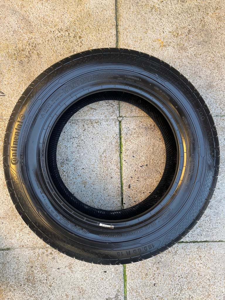 Continental  195/65/15  8mil tread