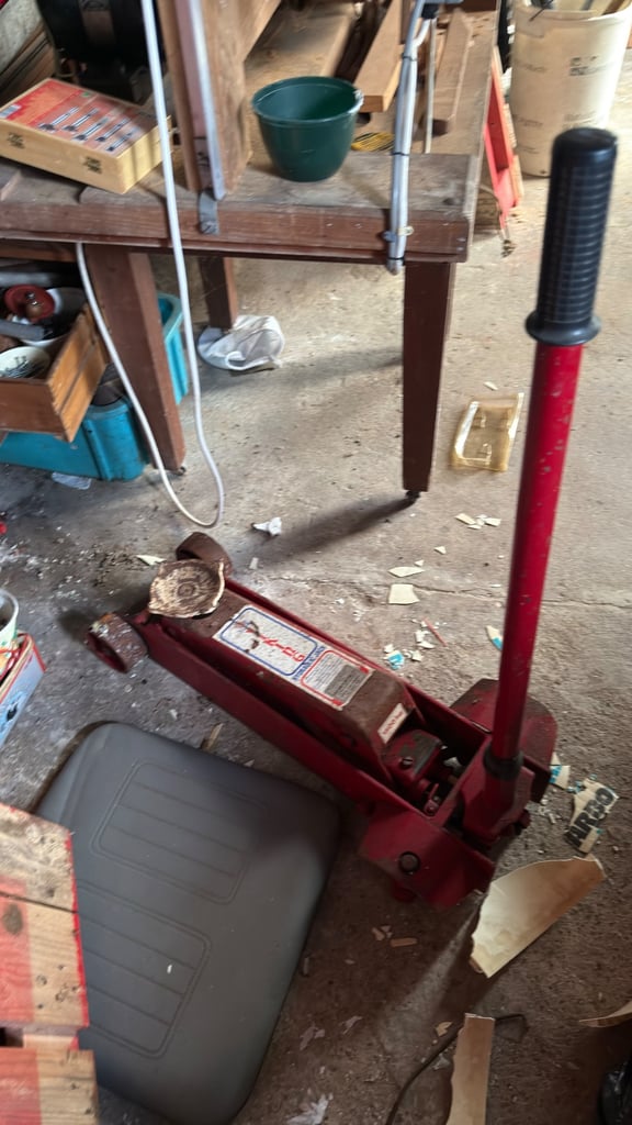 image for 1.5 ton vintage trolley jack