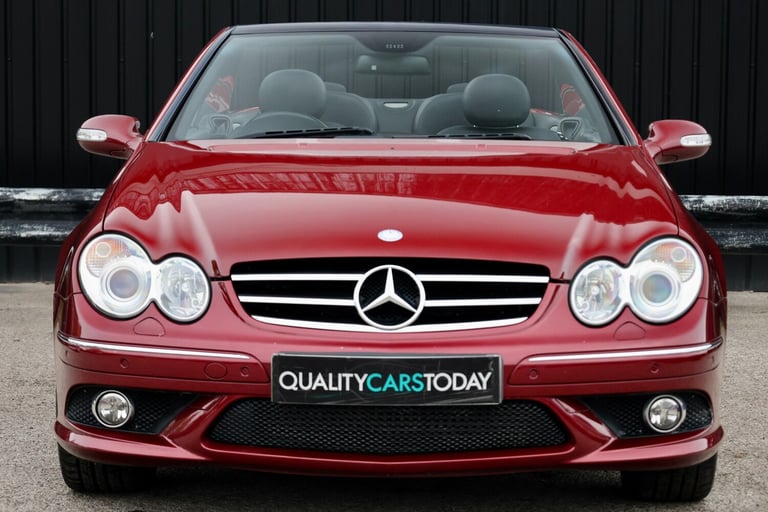 2009 Mercedes CLK 200K Automatic AMG Sport Convertible * Thulite Red + ULEZ *