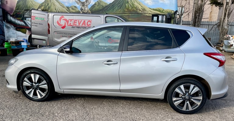 2014 NISSAN PULSAR ACENTA DCI 1.5 DIESEL, 5 DOOR, LONG MOT, £20/YEAR ROAD TAX.