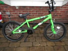 JUNIOR BMW BIKE GREEN/BLACK EXCELLENT CONDITION BARGAIN ONLY £40 *LOOK*