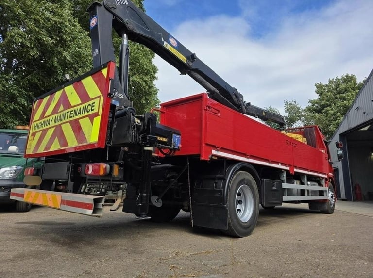 DAF TRUCKS LF 2015 HMF 1210 CRANE 18 TON 