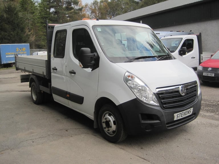 image for Vauxhall Movano R3500 L3 H1 Crew Cab Tipper