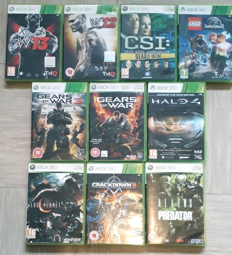 image for 10 Xbox 360 Games 