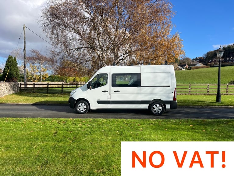 image for VAUXHALL MOVANO F3500 2.3 CDTI 125PS FWD L2H2 MWB CREW VAN 15 REG 64,000 MILES